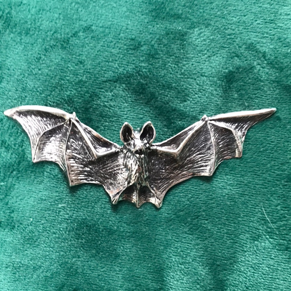 Silver Bat Pendant